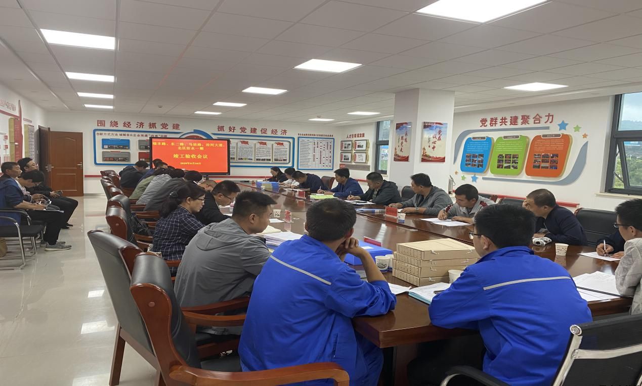 市質(zhì)監(jiān)站對(duì)瑞豐路、涇河大道、東二路（北段）、北區(qū)給水（一期）進(jìn)行竣工驗(yàn)收(圖2)