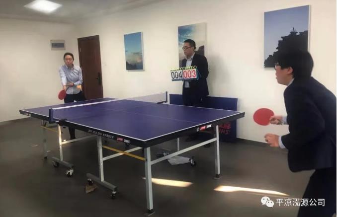 泓源公司“慶五一、迎五四”乒乓球臺球聯(lián)誼賽圓滿結(jié)束(圖2)
